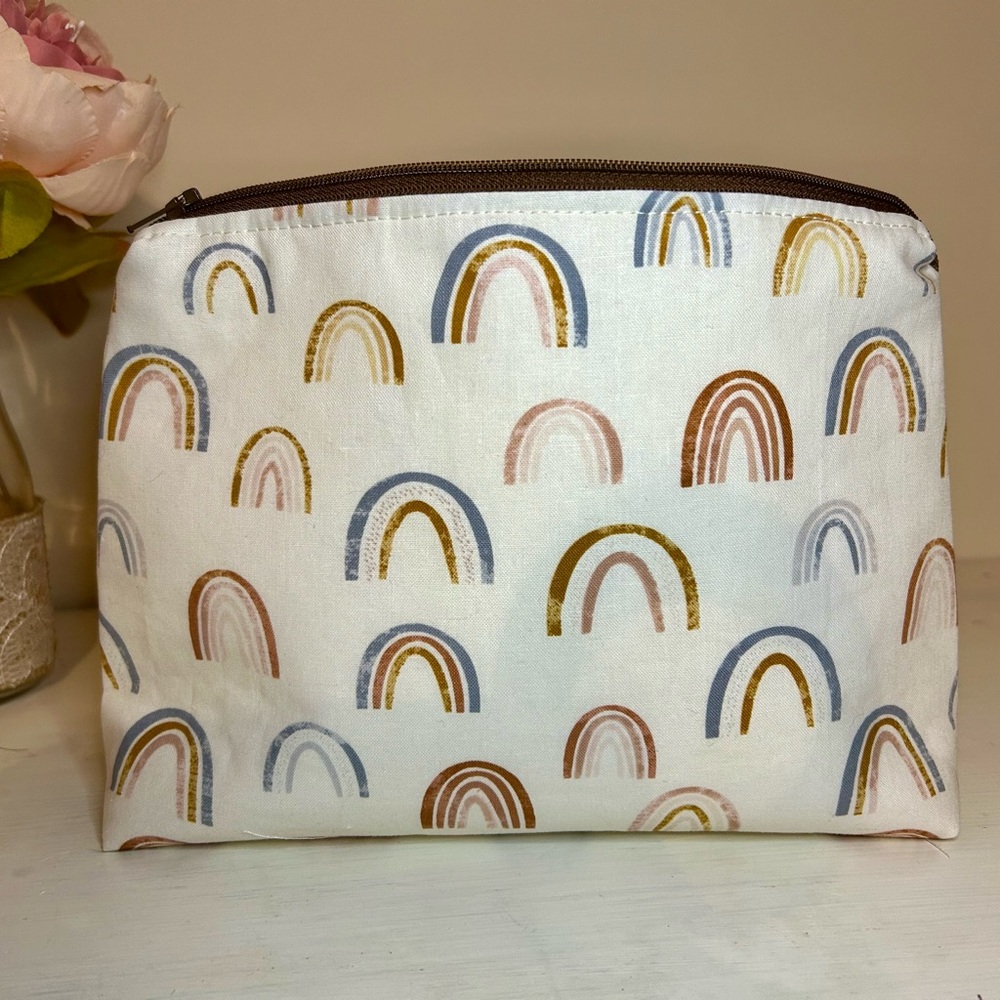 Rainbow Patterned Pouch